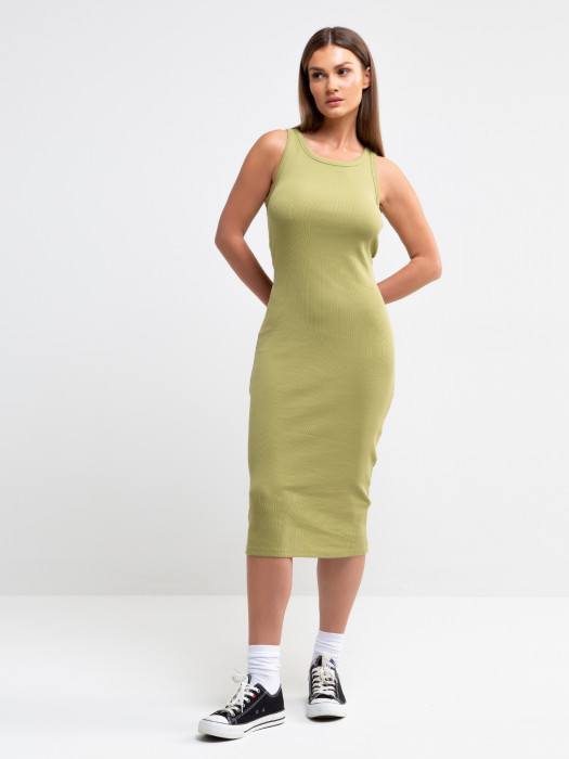 Priliehavé rebrované šaty MAXINASSARA 303